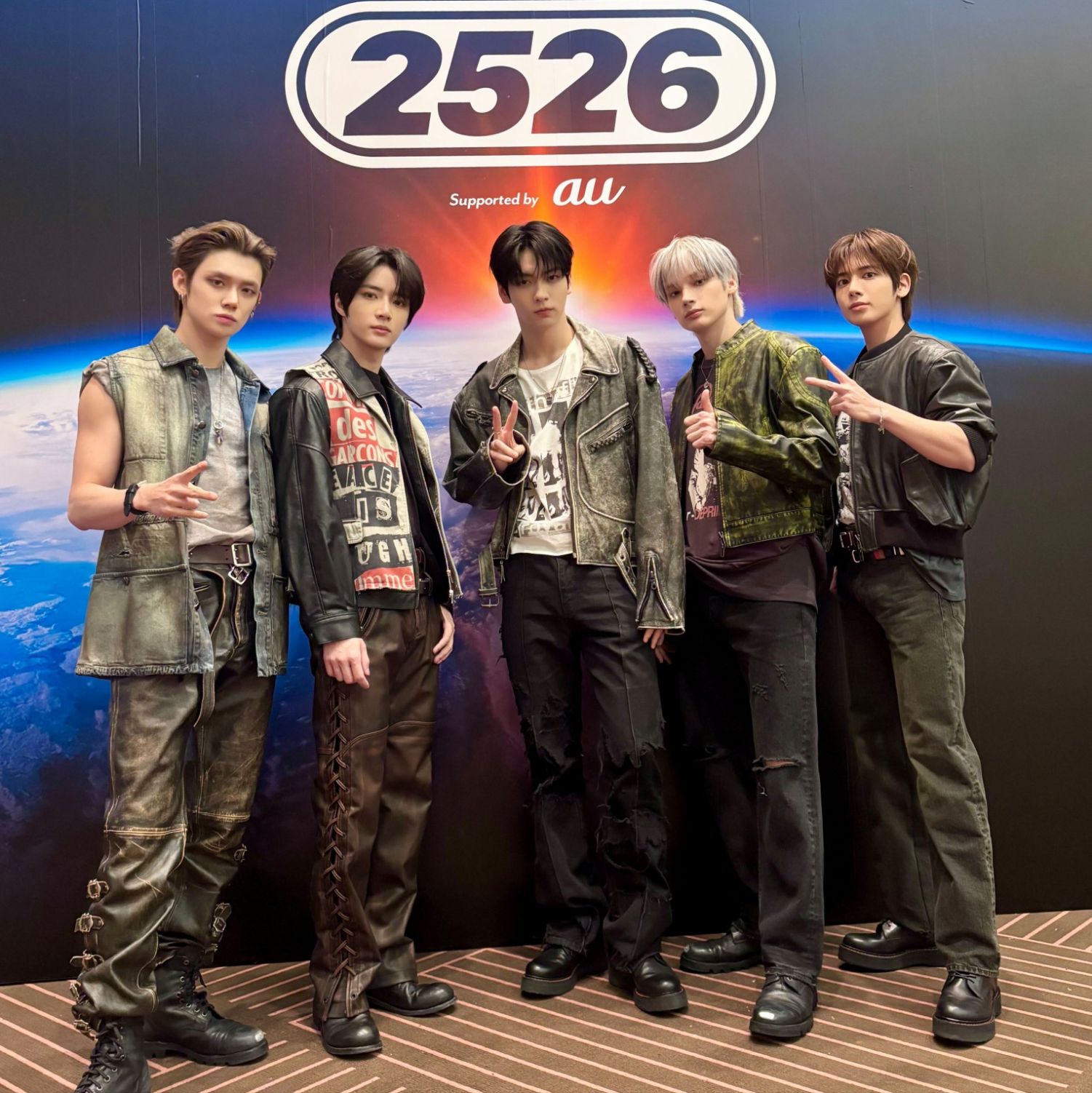 Momen yang diabadikan oleh penggemar TOMORROW X TOGETHER