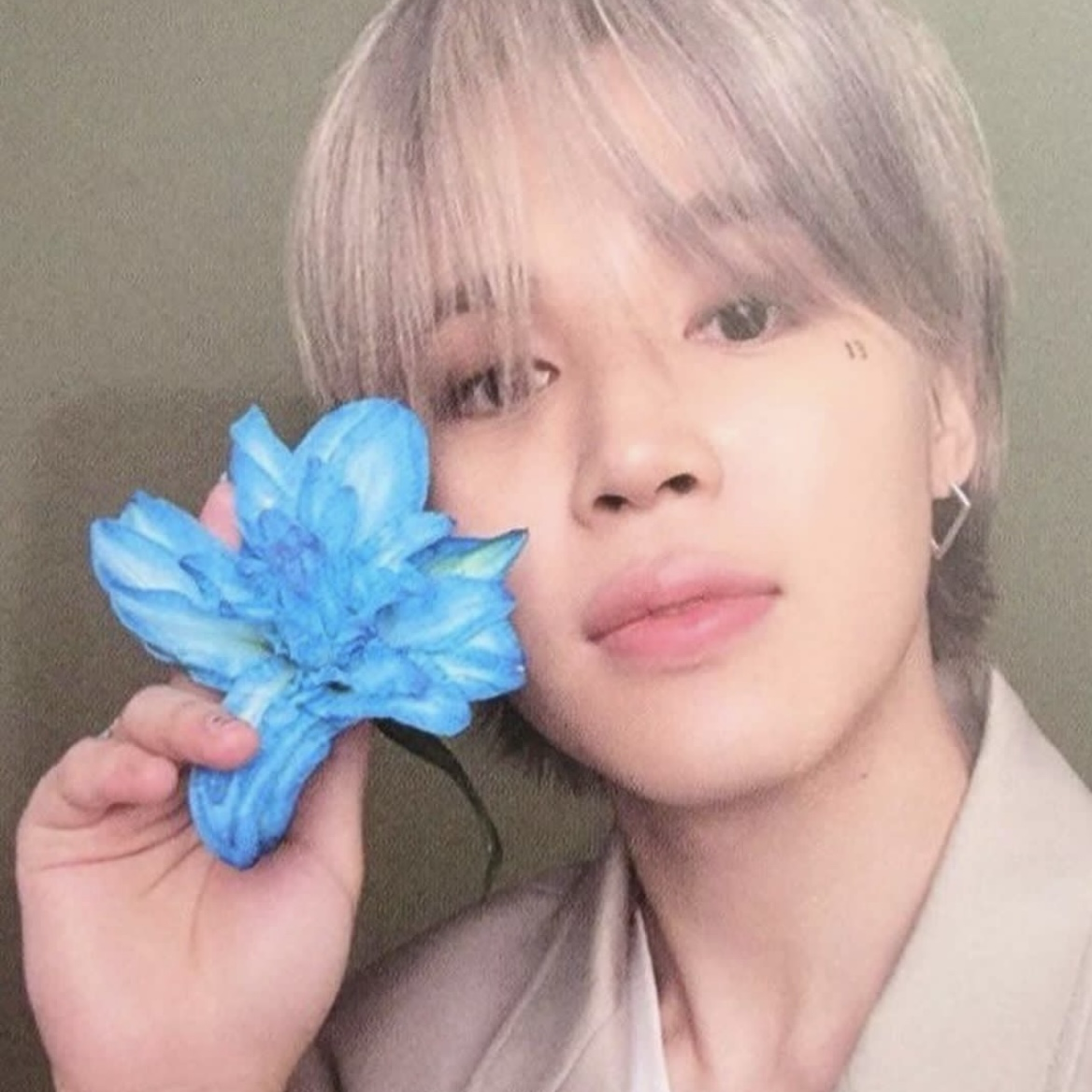 Recent activity shot of Jimin (BTS)