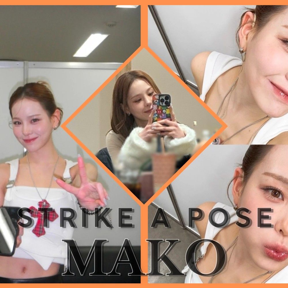 マコ (NiziU)の舞台裏ショット