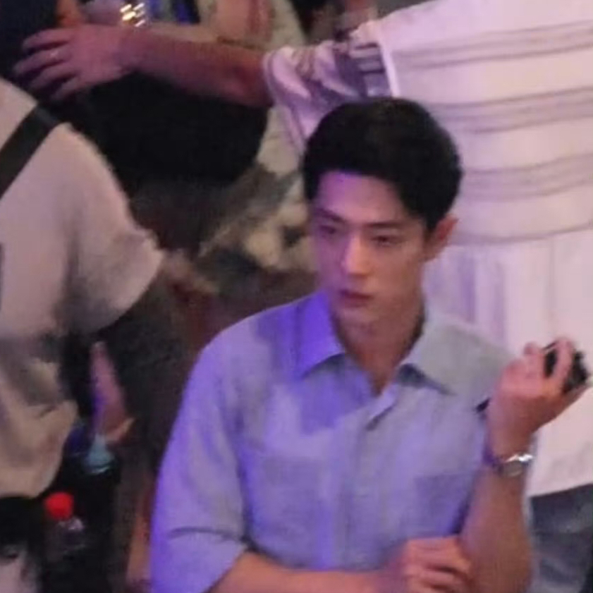 Latest photo of Xiao Zhan