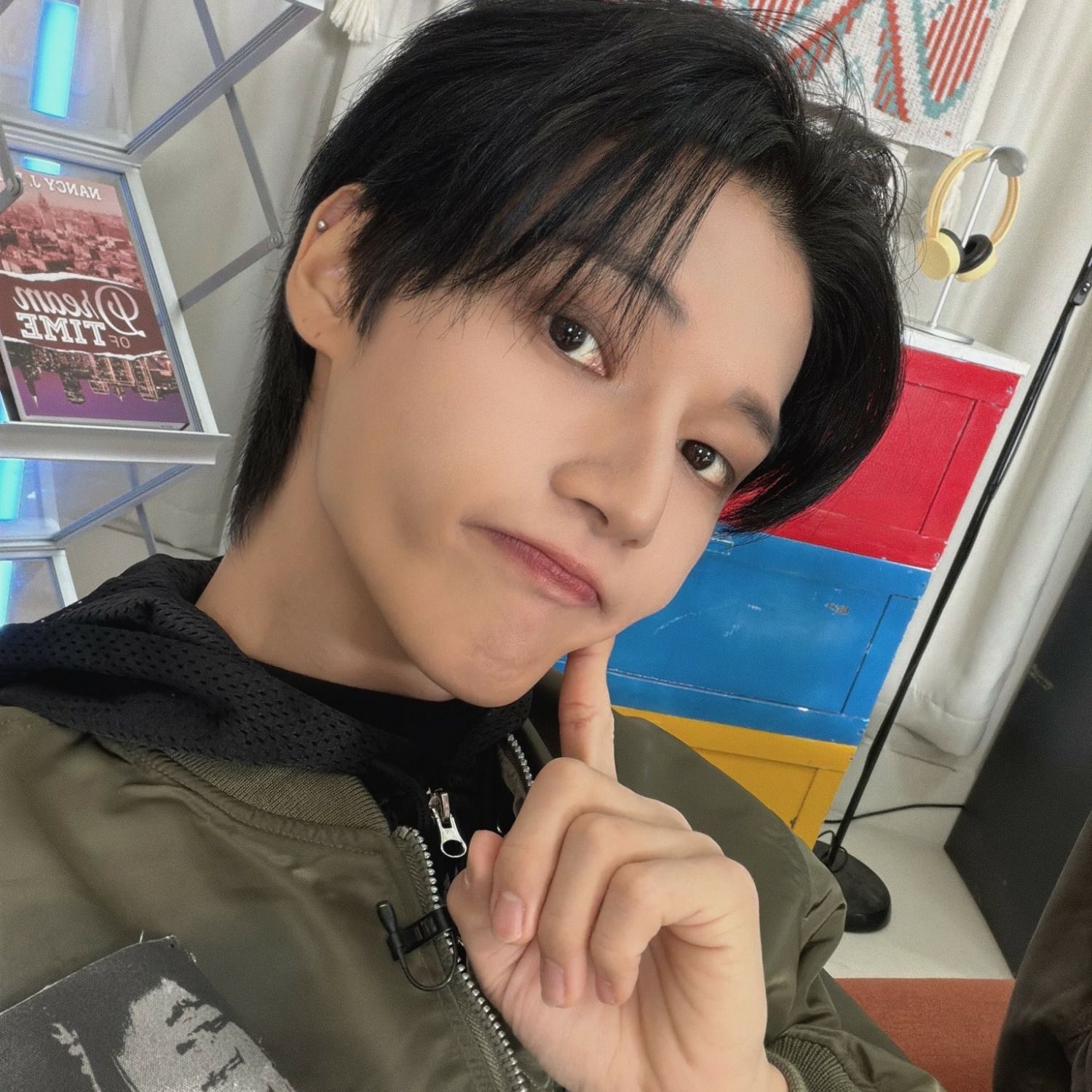 Momen yang diabadikan oleh penggemar Wooyoung (ATEEZ)