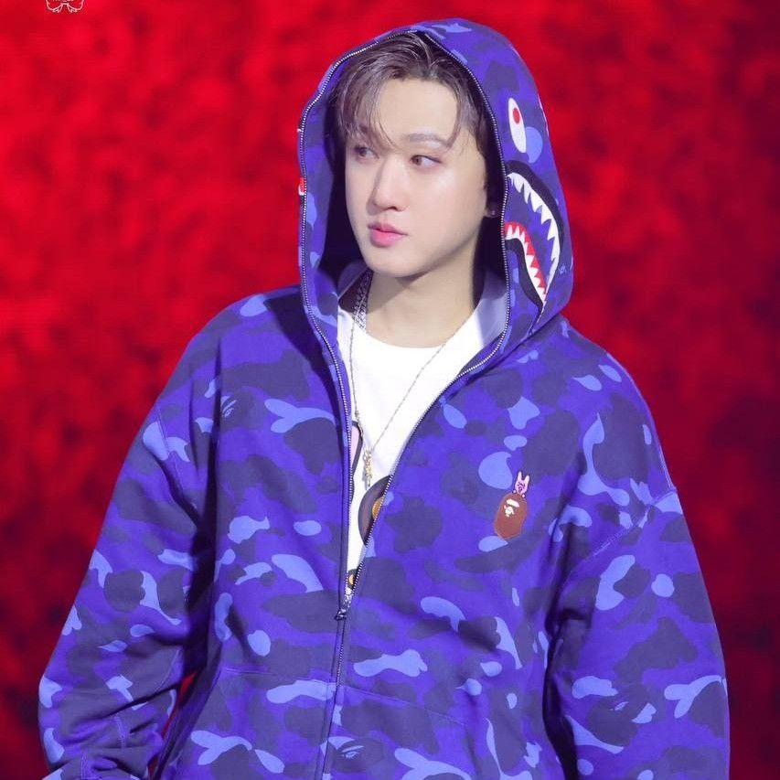 Recent activity shot of Changbin (Stray Kids)