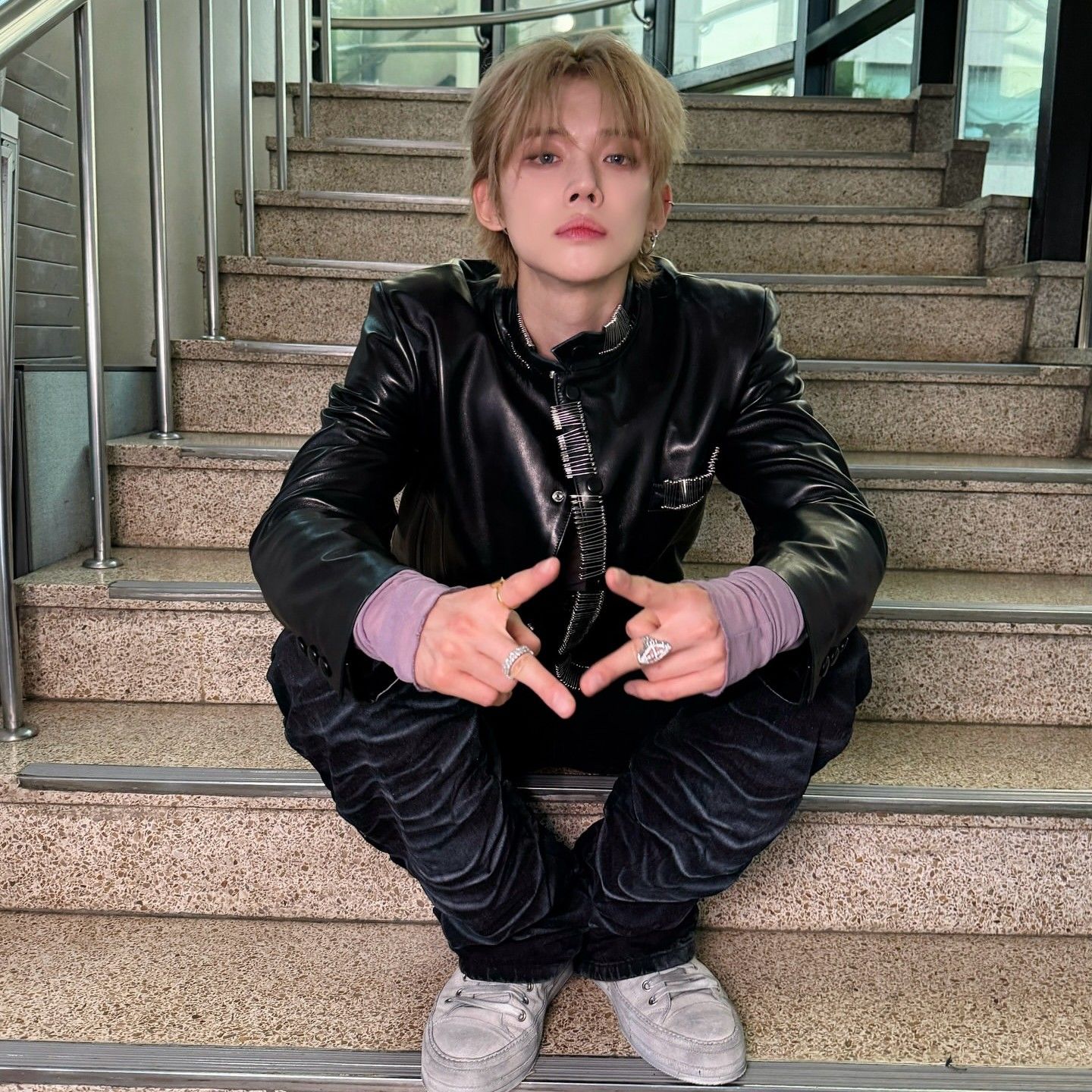 A moment captured by Yeonjun (TOMORROW X TOGETHER)'s fan