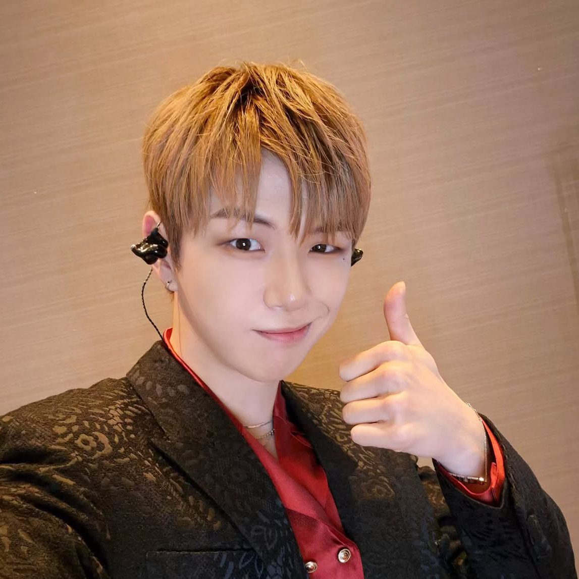 Recent activity shot of Kang Daniel
