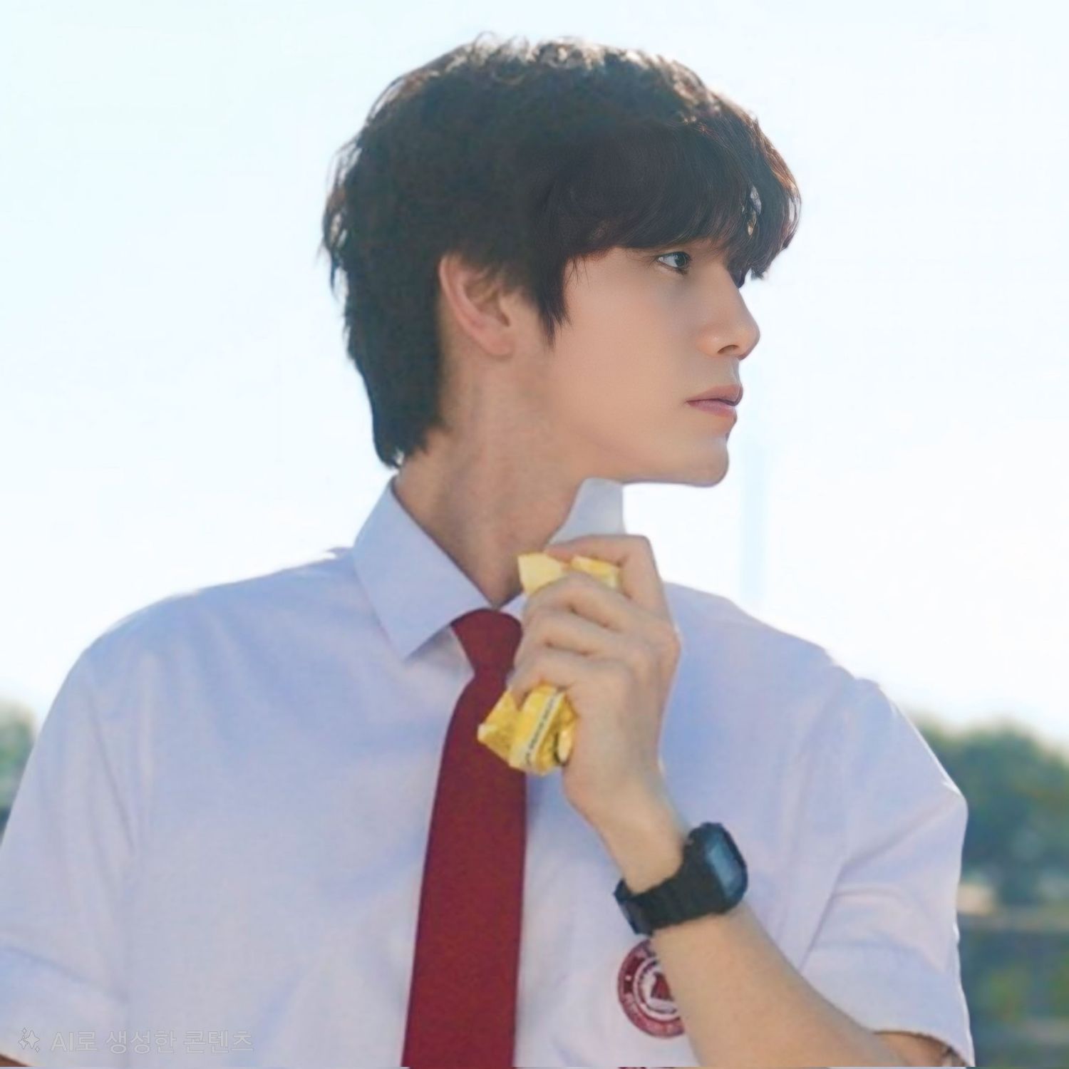 옹성우의 비하인드 컷