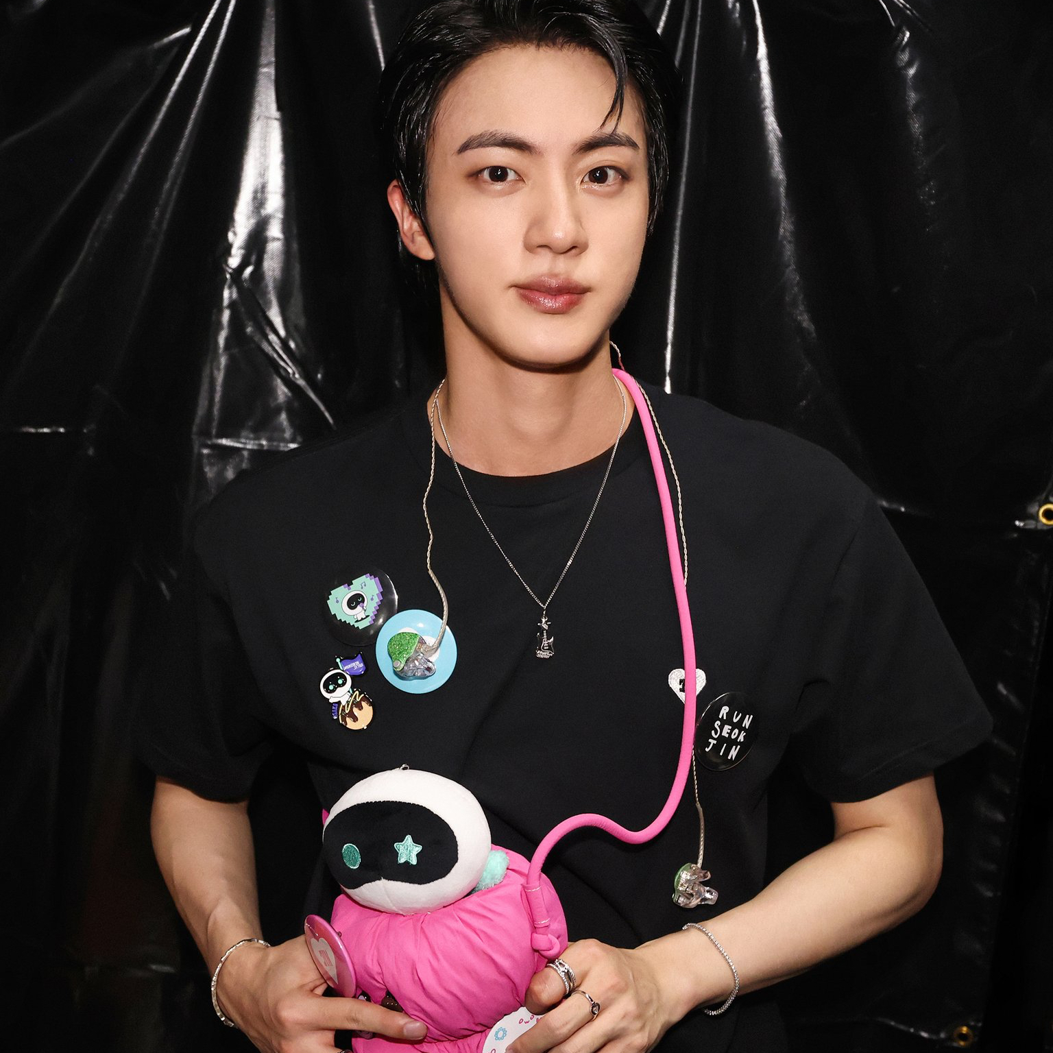 Recent activity shot of Jin (BTS)