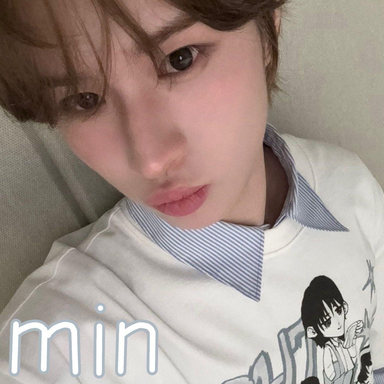 Recent activity shot of Kyungmin (TWS)
