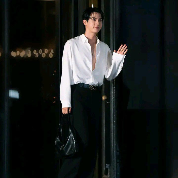 Recent activity shot of Jin (BTS)