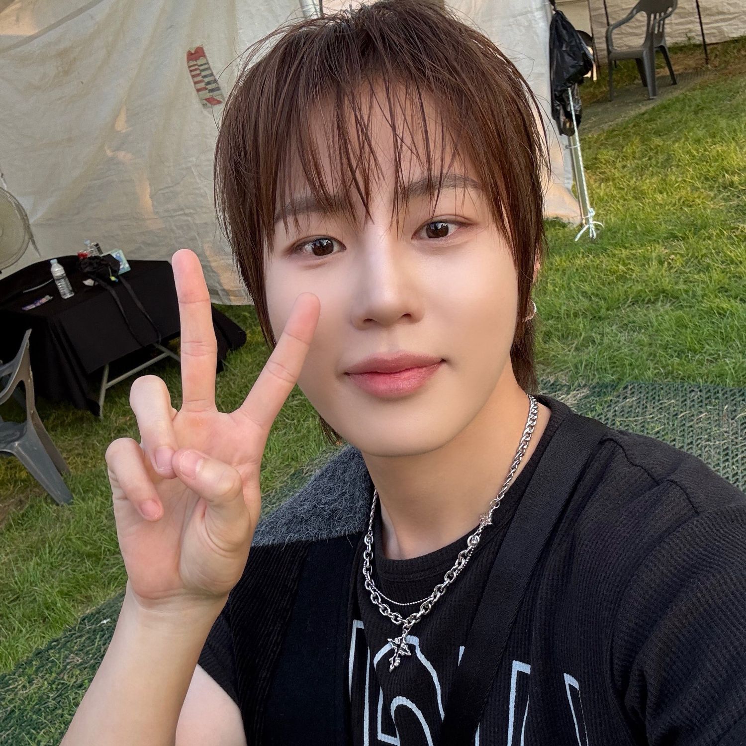 Recent activity shot of Ha Sungwoon