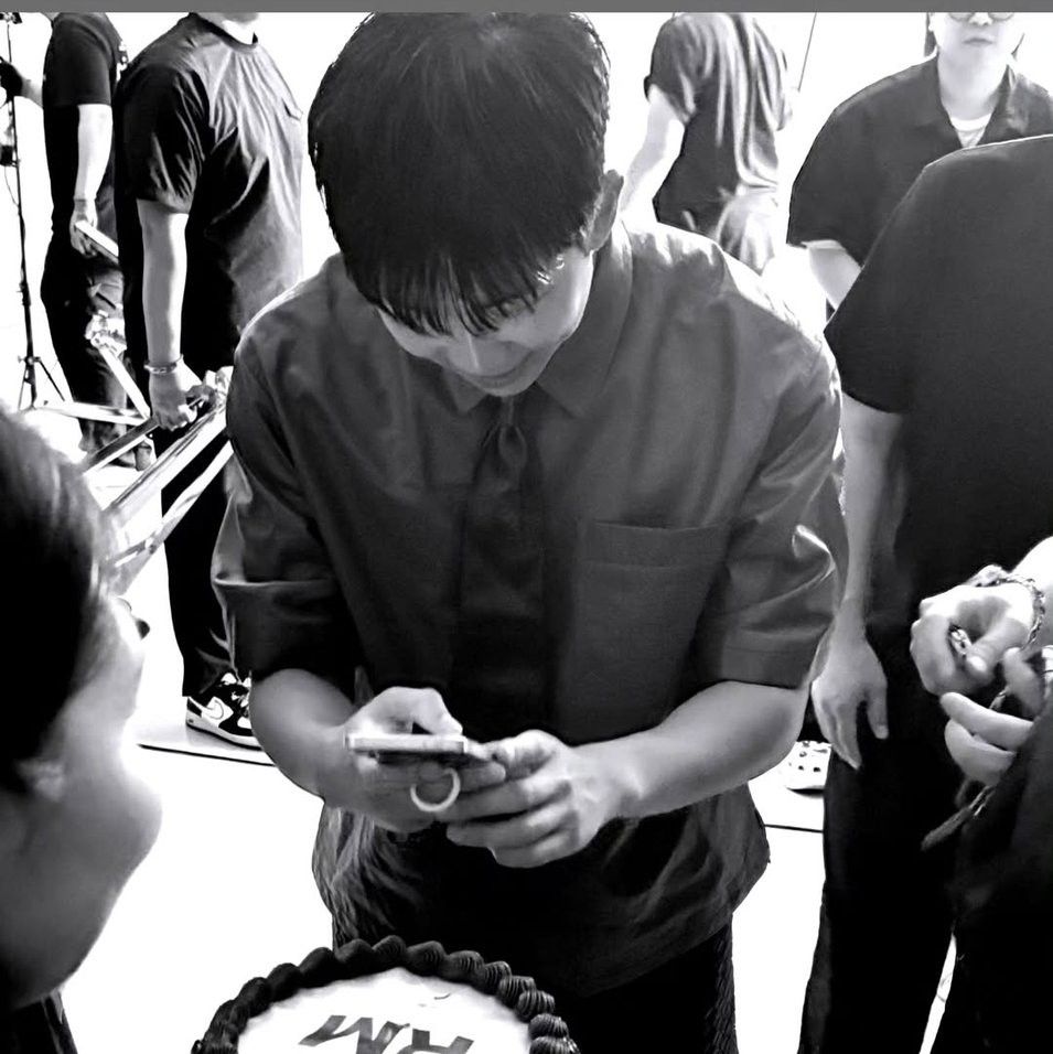 Recent activity shot of RM (BTS)