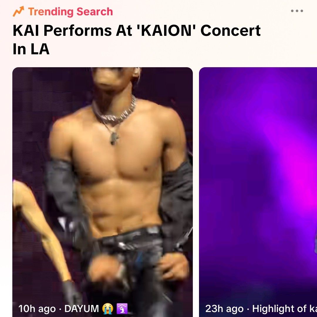 Foto terbaru Kai (EXO)