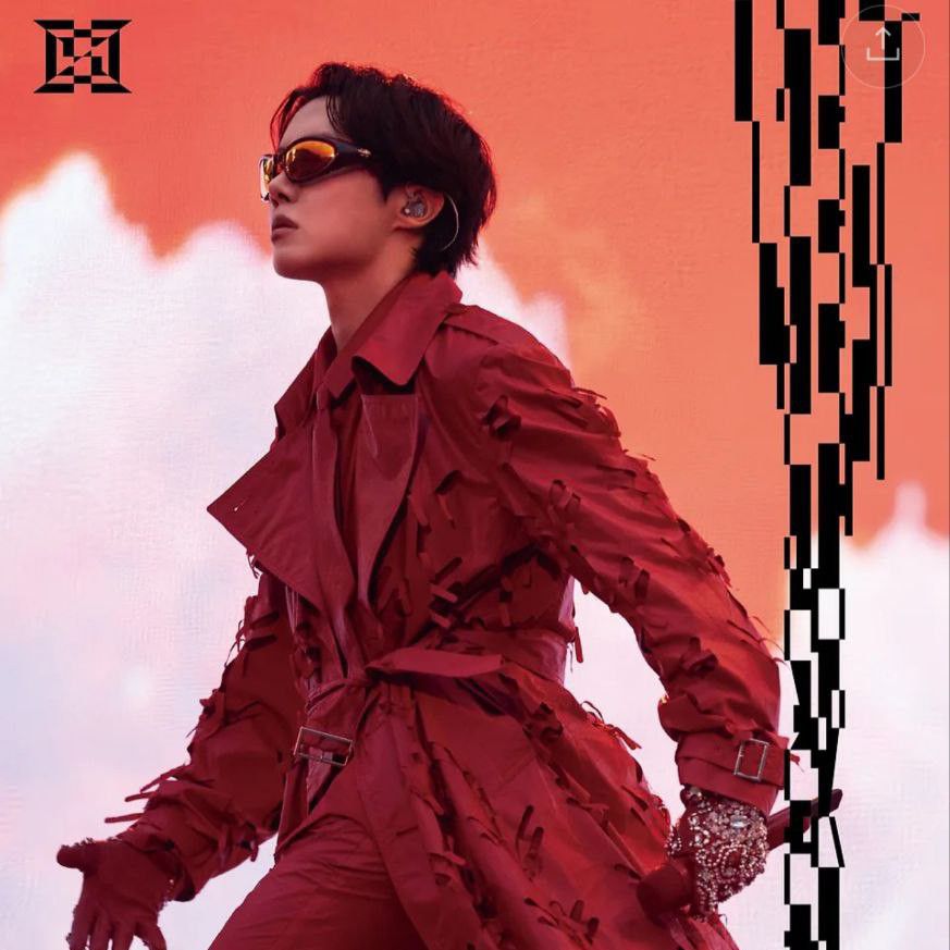 A moment captured by j-hope (BTS)'s fan