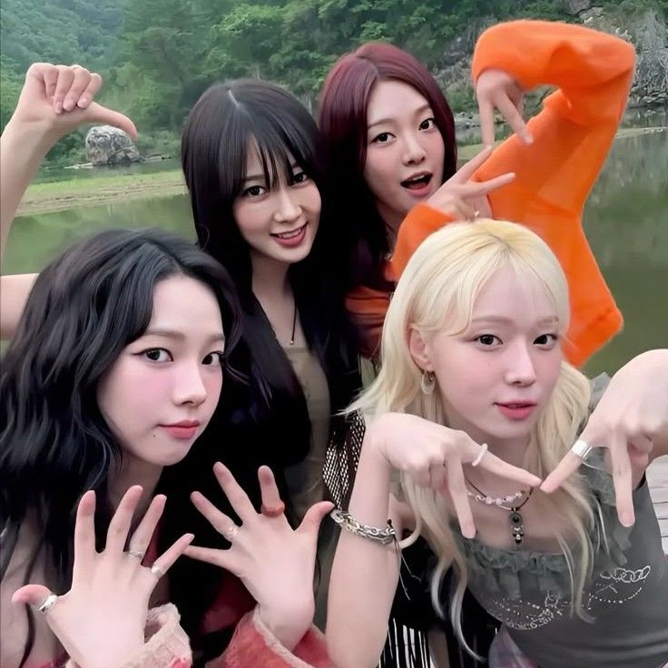 A moment captured by aespa's fan