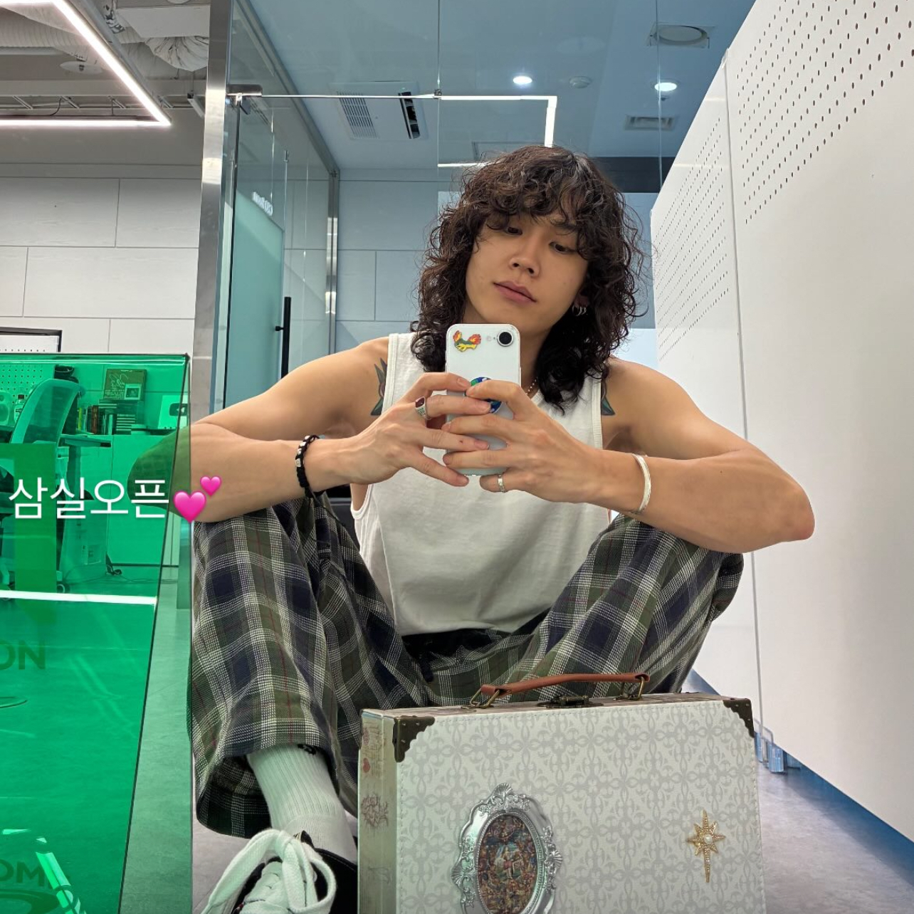 Recent activity shot of Jung Ilhoon