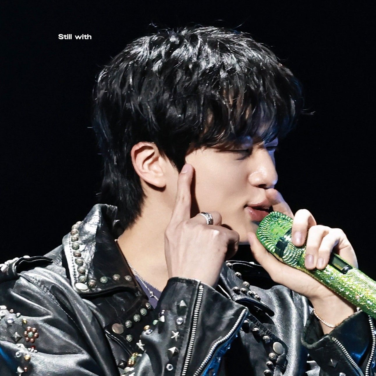 A moment captured by Jin (BTS)'s fan