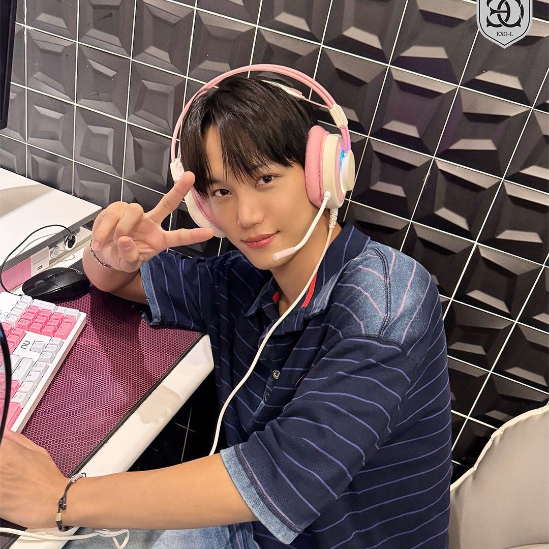 Kai (EXO)粉絲拍下的瞬間