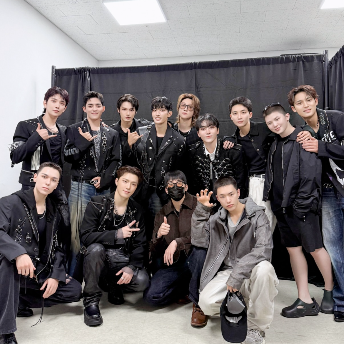 Recent activity shot of Mingyu (SEVENTEEN)