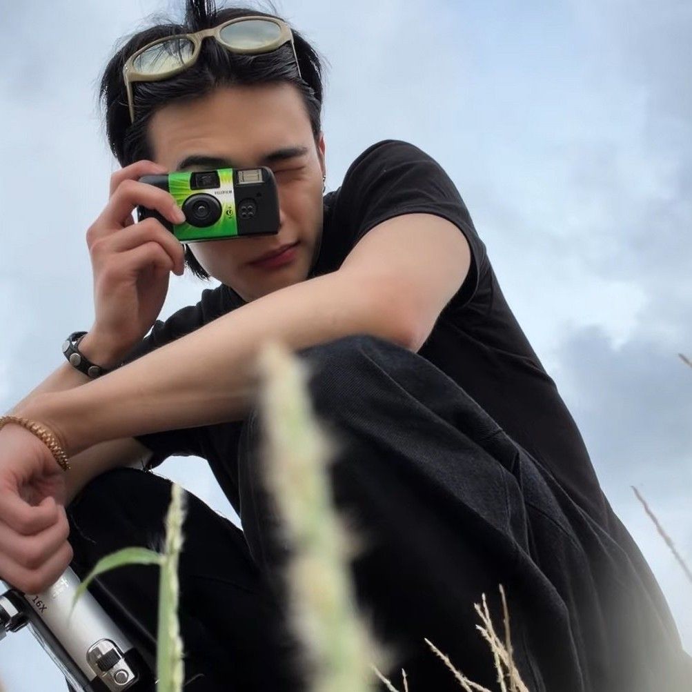 Recent activity shot of Hyunjin (Stray Kids)