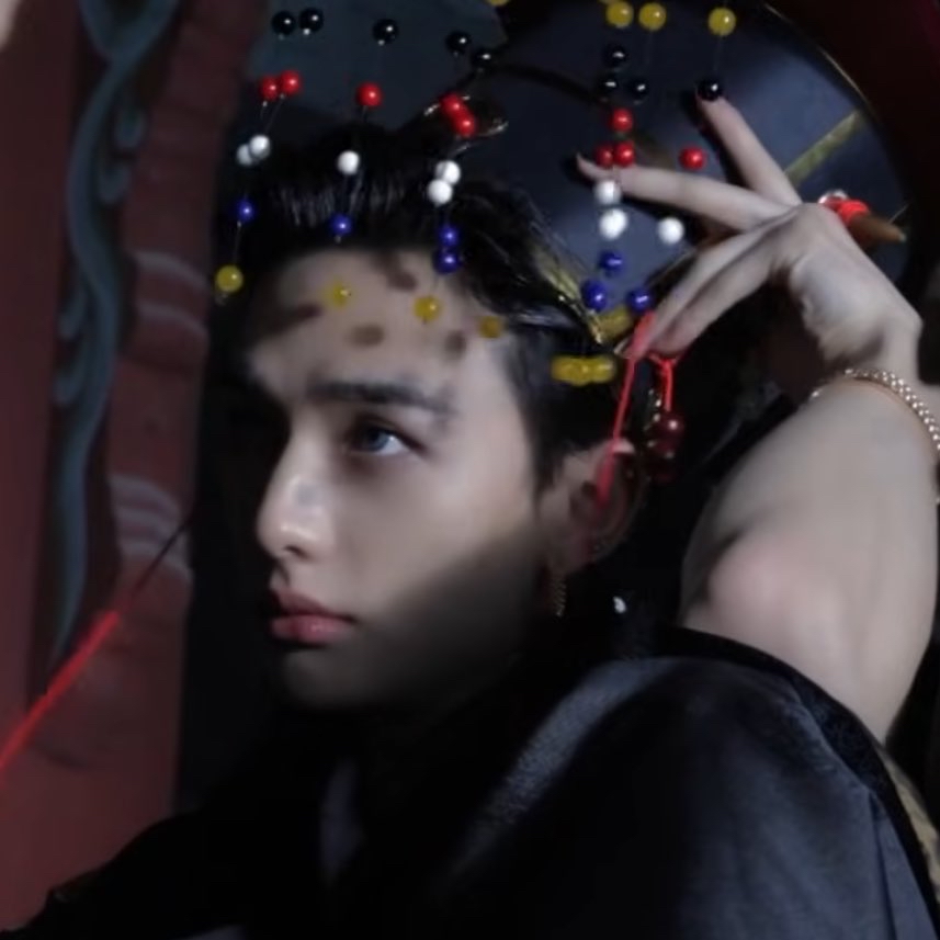 Recent activity shot of Hyunjin (Stray Kids)