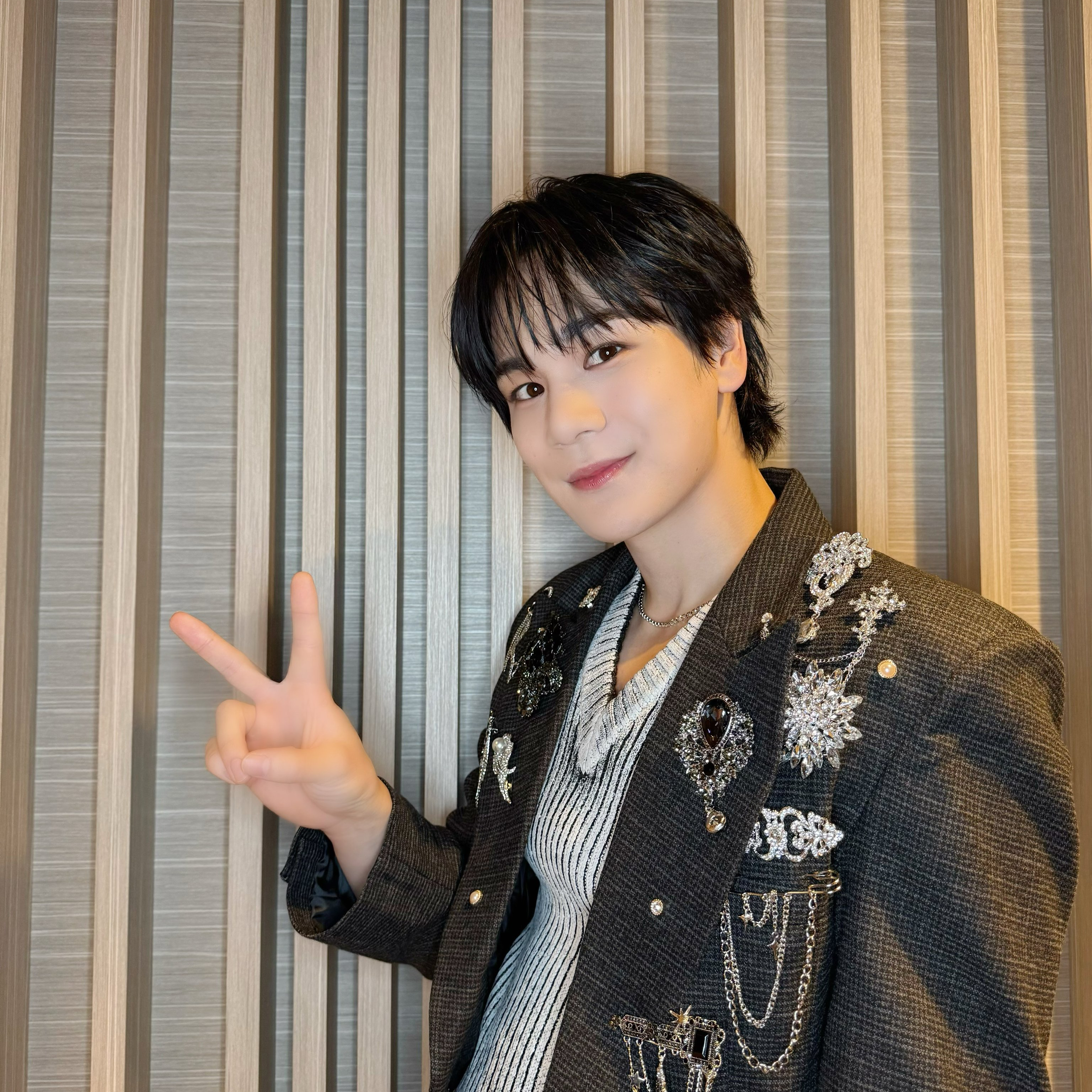 Behind-the-scenes cut of Mamehara Issei (JO1)