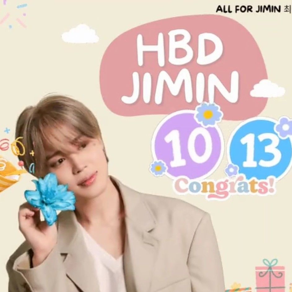 Recent activity shot of Jimin (BTS)