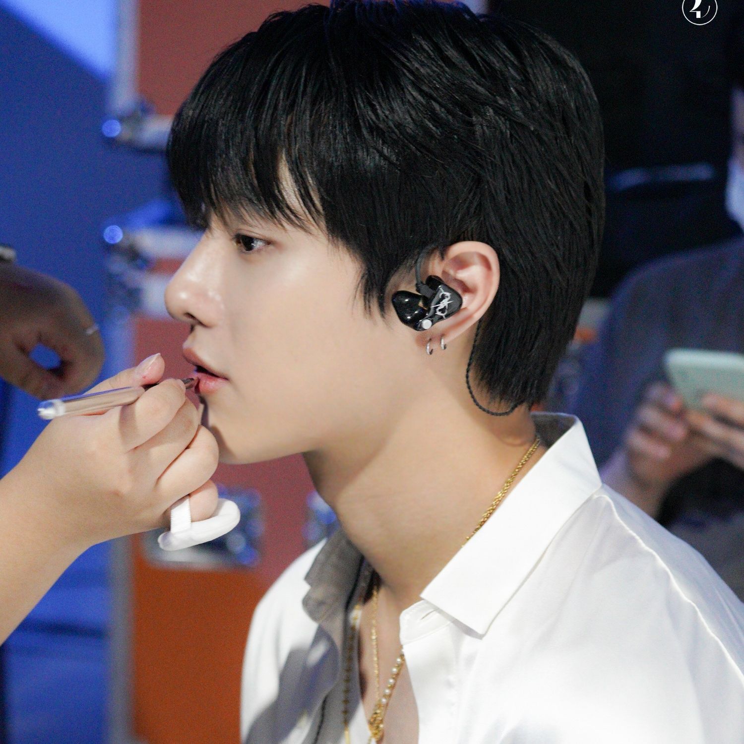 A moment captured by WOODZ's fan