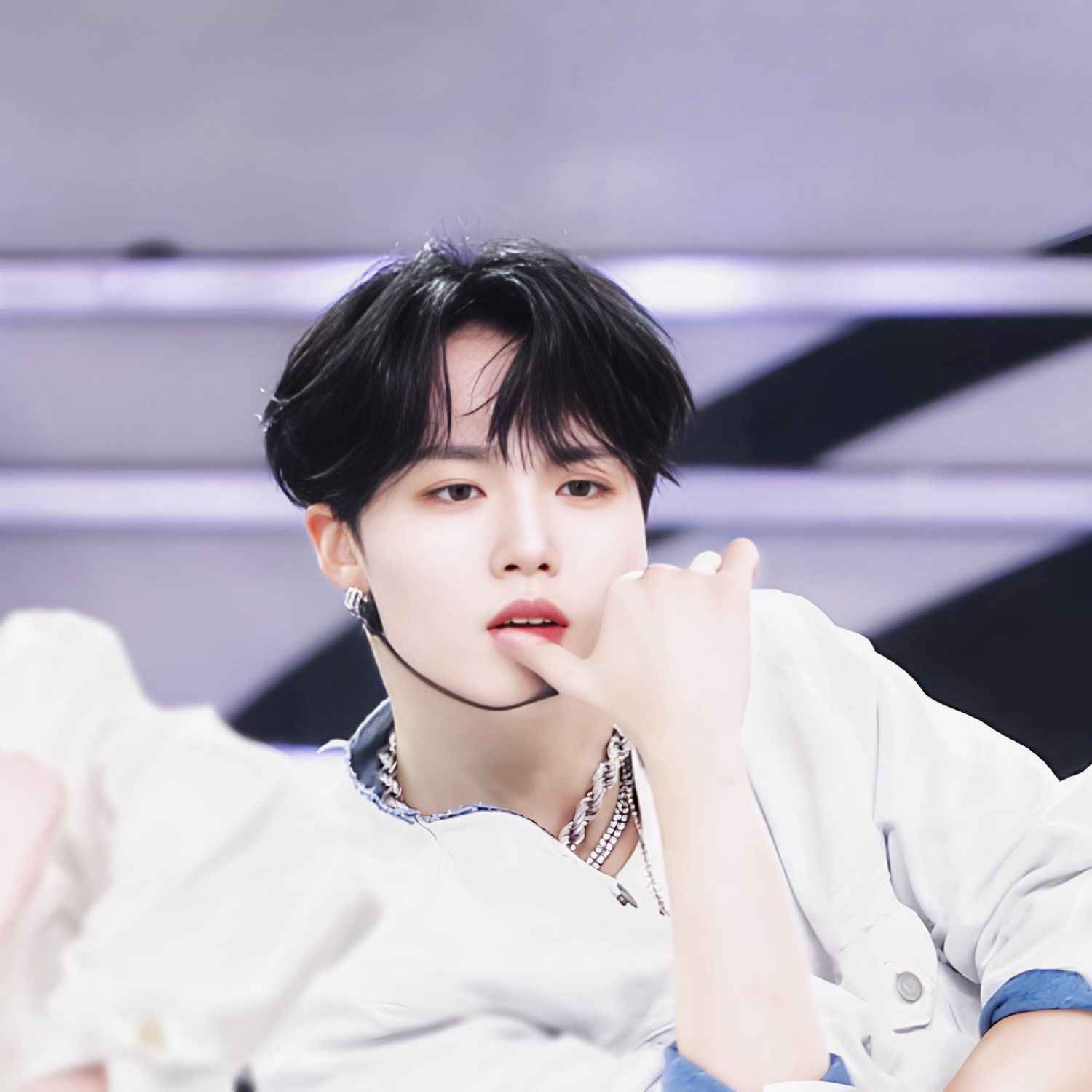 A moment captured by Doyoung (TREASURE)'s fan