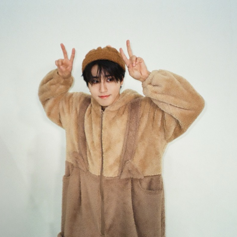 A moment captured by HAN (Stray Kids)'s fan