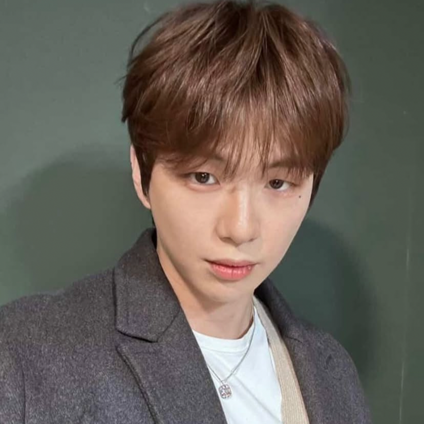 A moment captured by Kang Daniel's fan