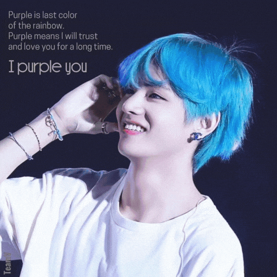 Recent activity shot of V (BTS)