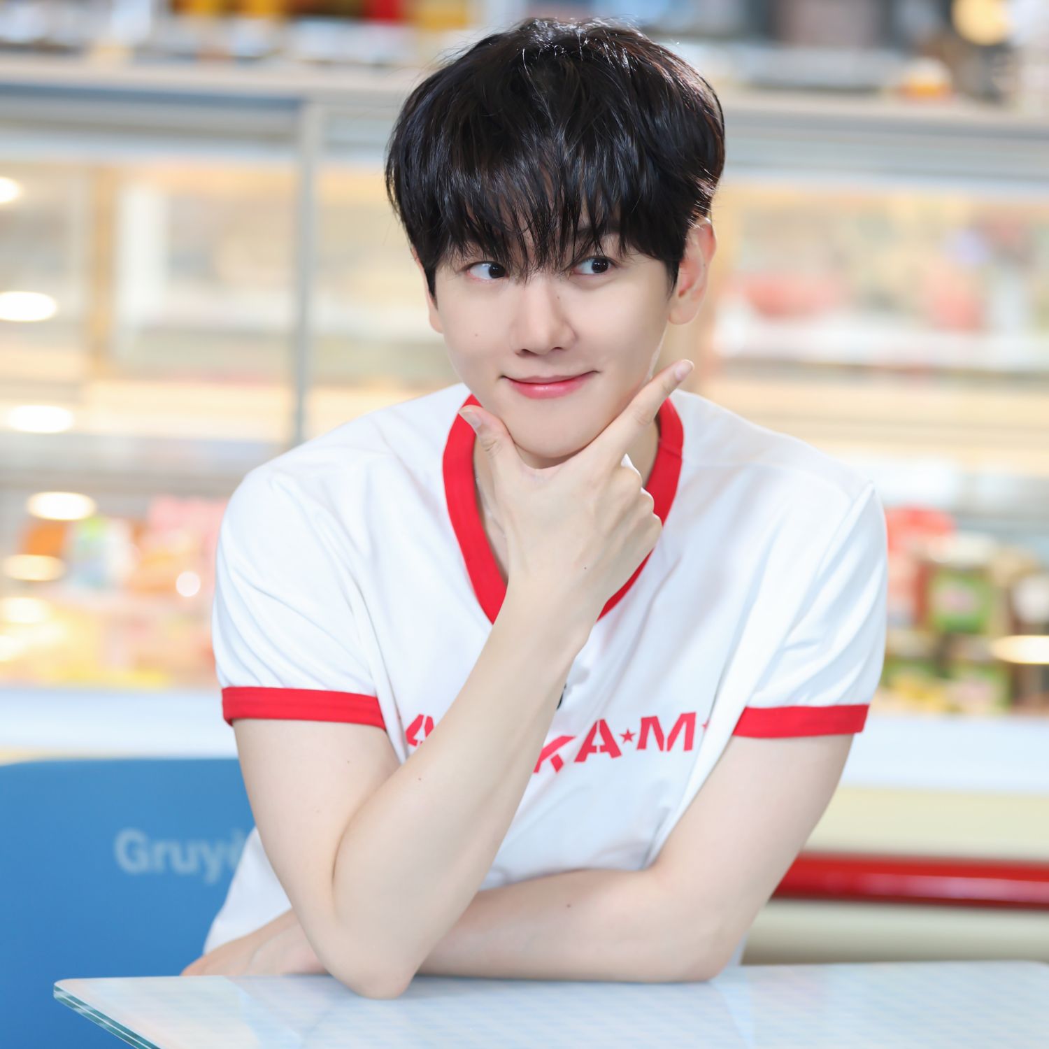 伯賢 (EXO)粉絲拍下的瞬間