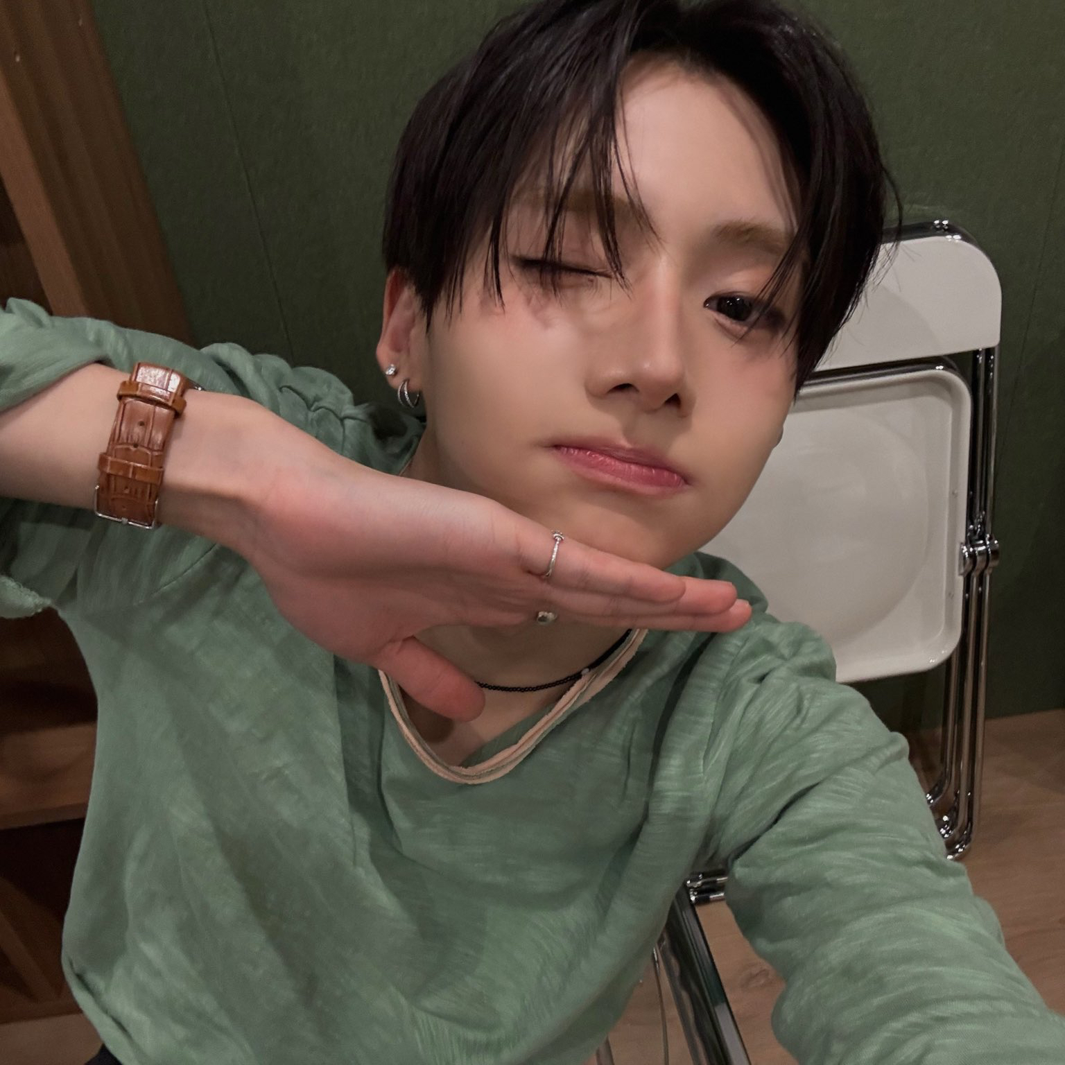 Recent activity shot of Lee Sangwon (ALPHA DRIVE ONE)