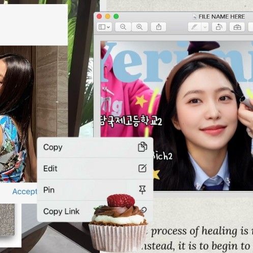Behind-the-scenes cut of Yeri (Red Velvet)