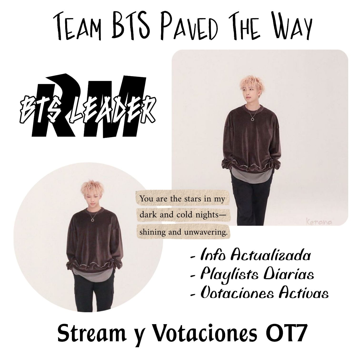 Latest photo of RM (BTS)