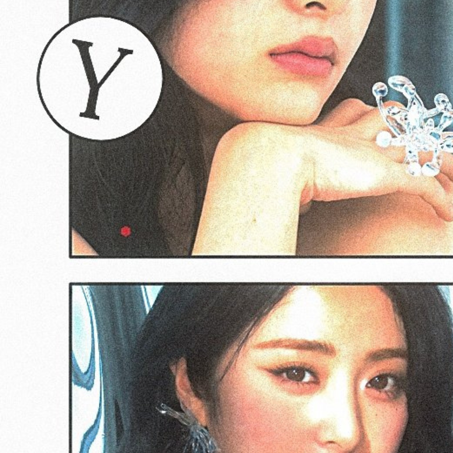 Recent activity shot of Huh Yunjin (LE SSERAFIM)