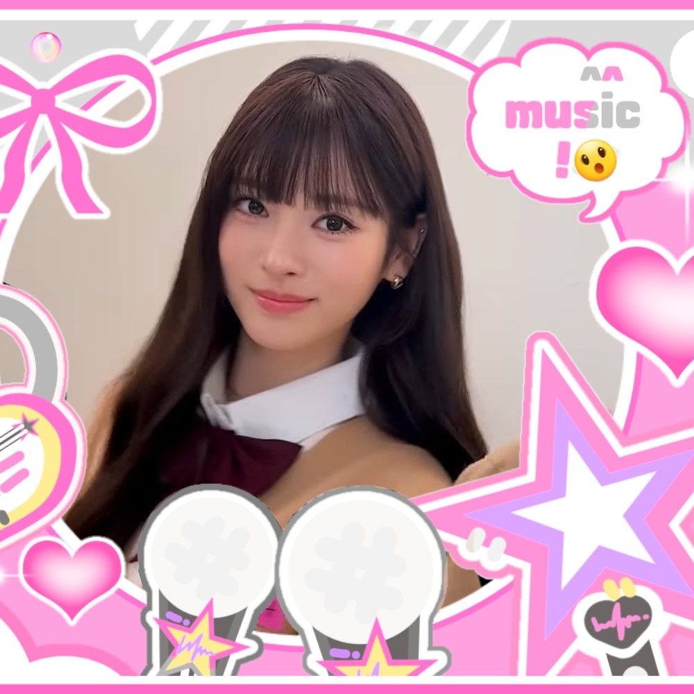 A moment captured by Anna (MEOVV)'s fan