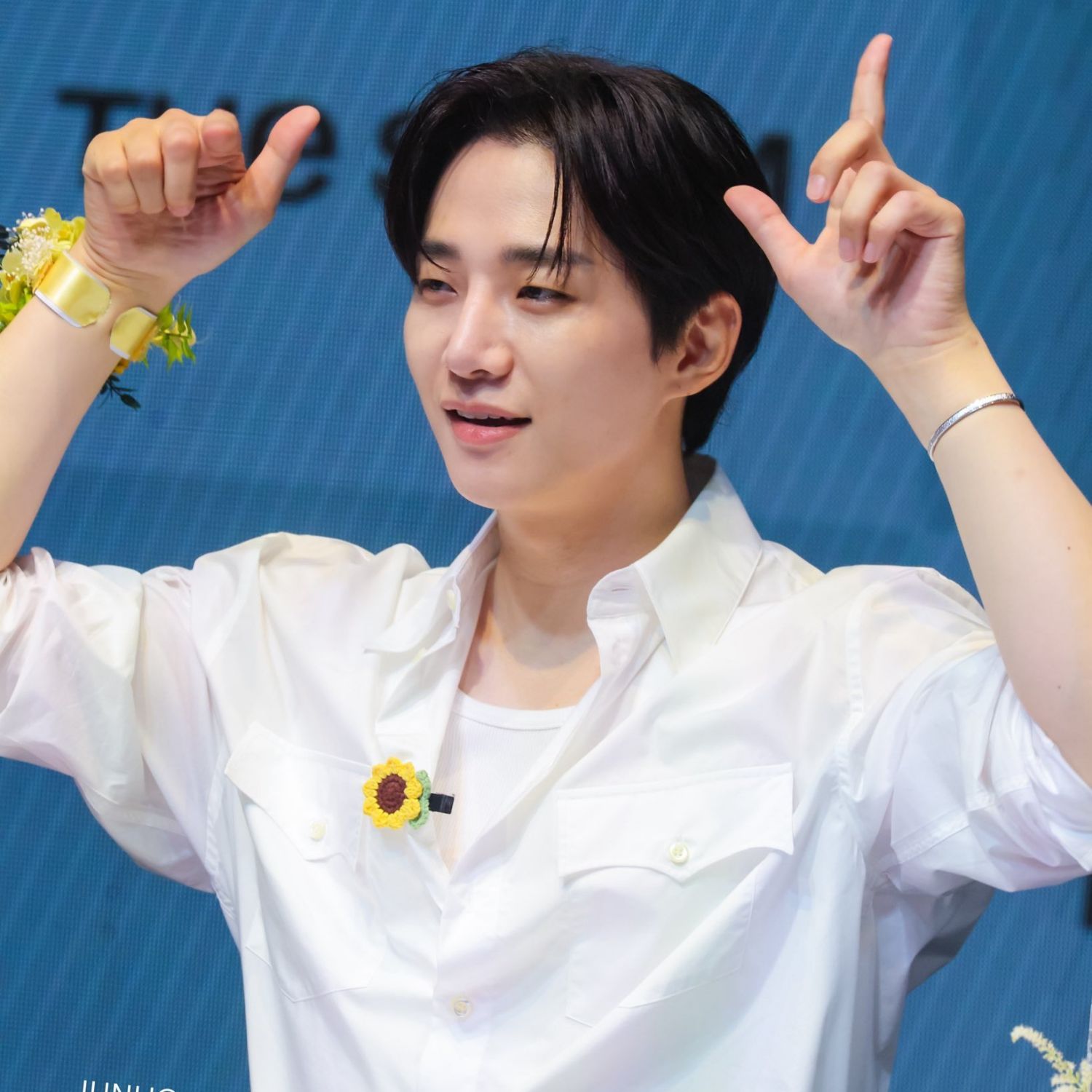Recent activity shot of Junho (2PM)