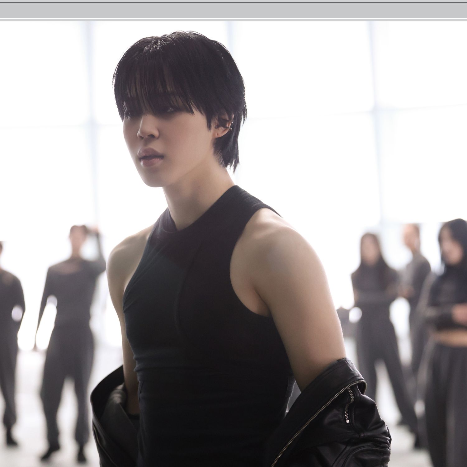 A moment captured by Jimin (BTS)'s fan