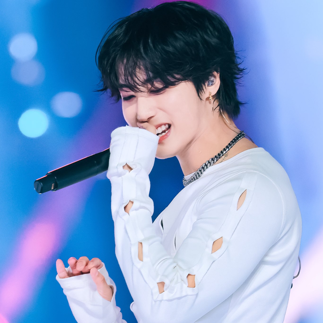 Recent activity shot of HAN (Stray Kids)