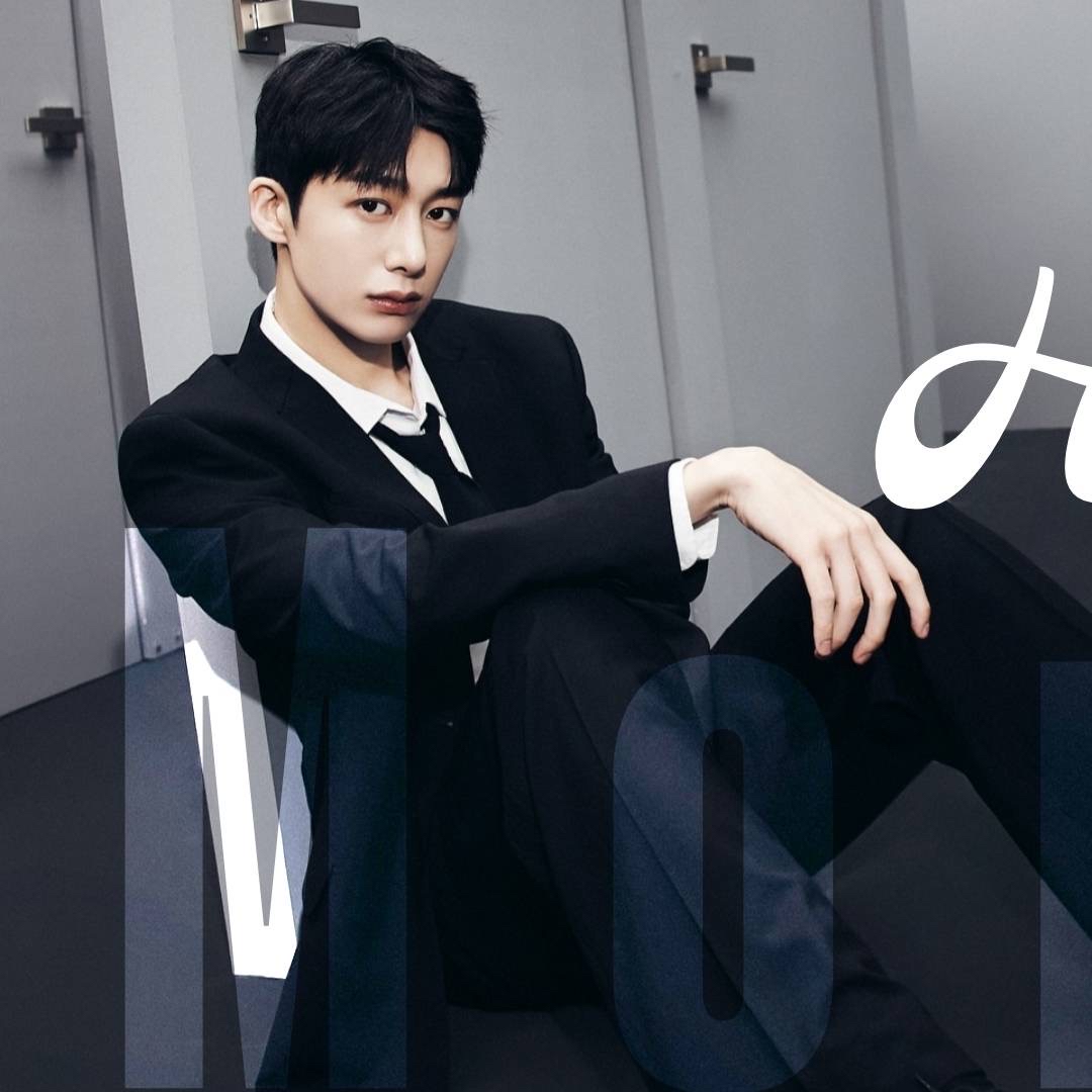 Behind-the-scenes cut of Hyungwon (MONSTA X)