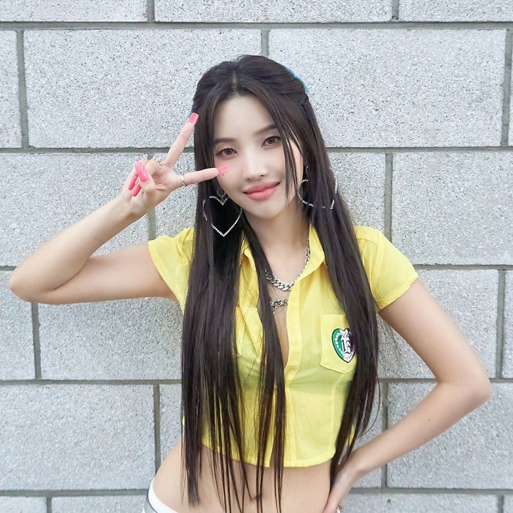 A moment captured by Soyeon (i-dle)'s fan