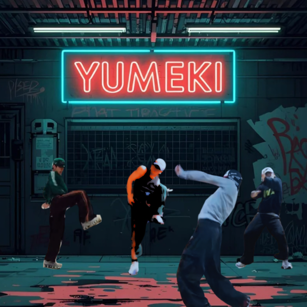 A moment captured by Yumeki's fan
