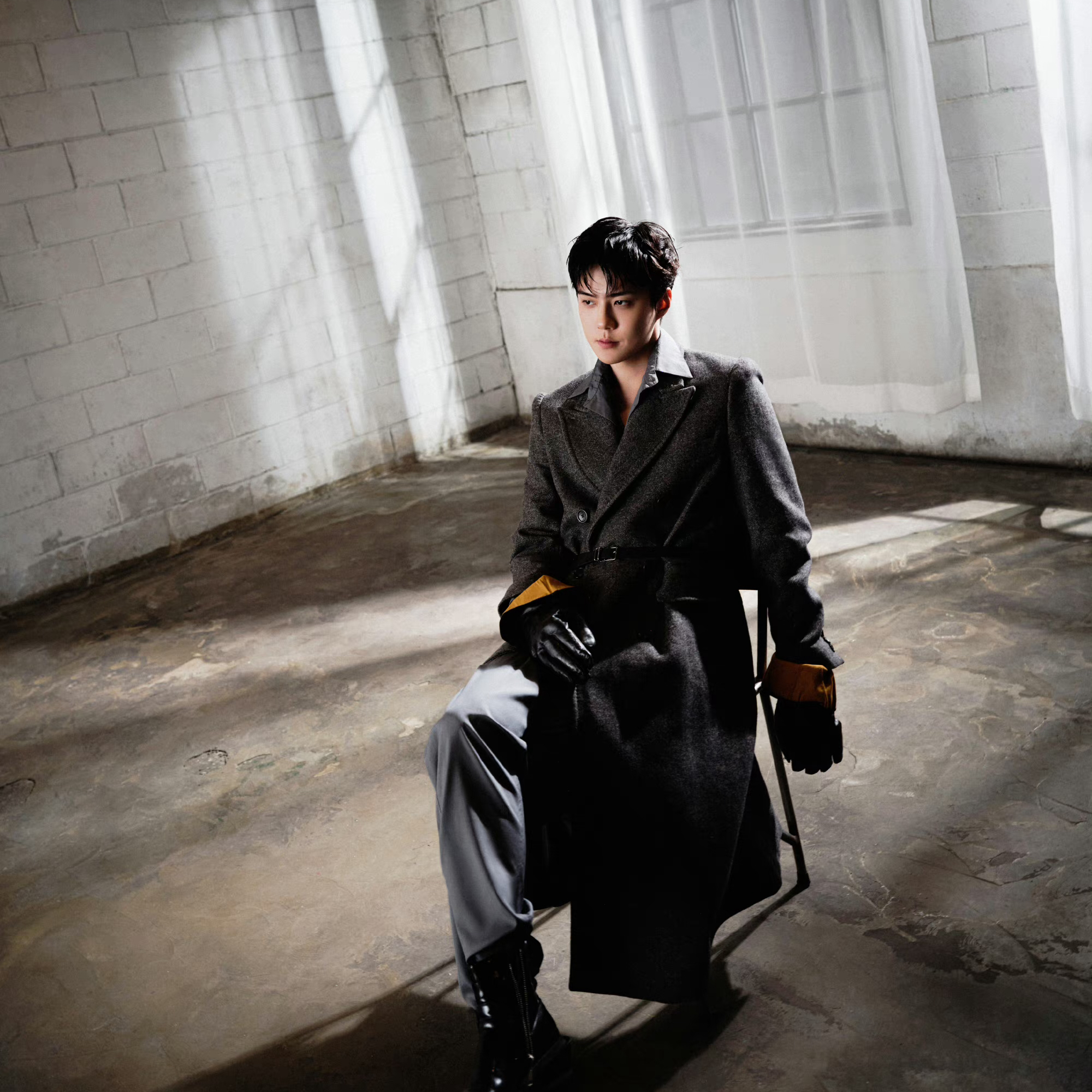 A moment captured by Sehun (EXO)'s fan