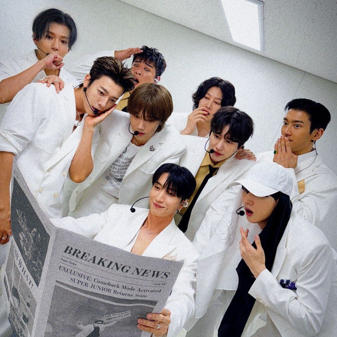 Latest photo of Super Junior