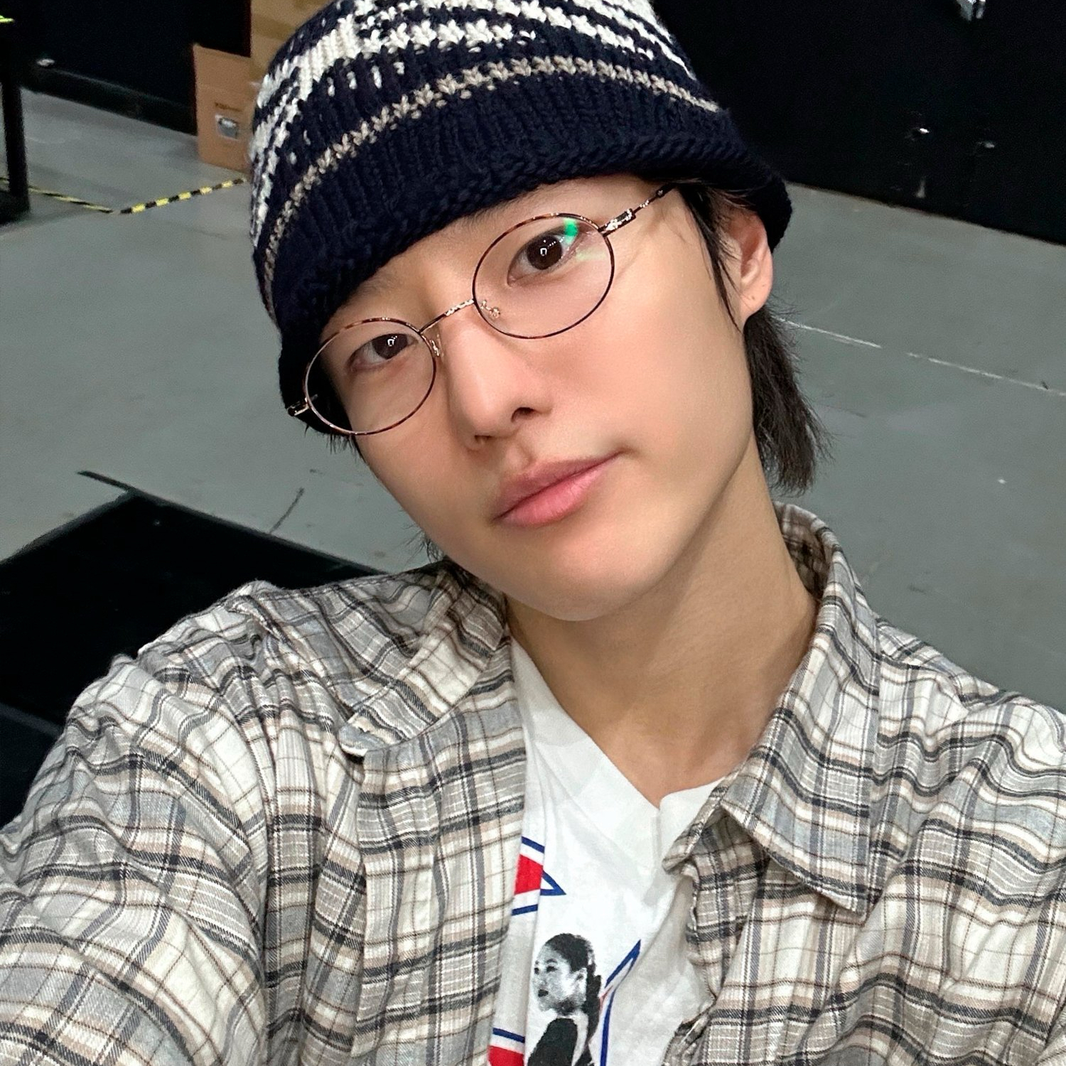 A moment captured by WOODZ's fan