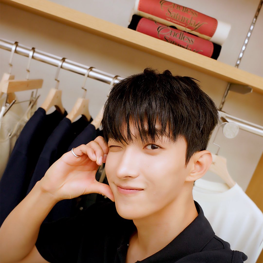 Recent activity shot of DK (SEVENTEEN)