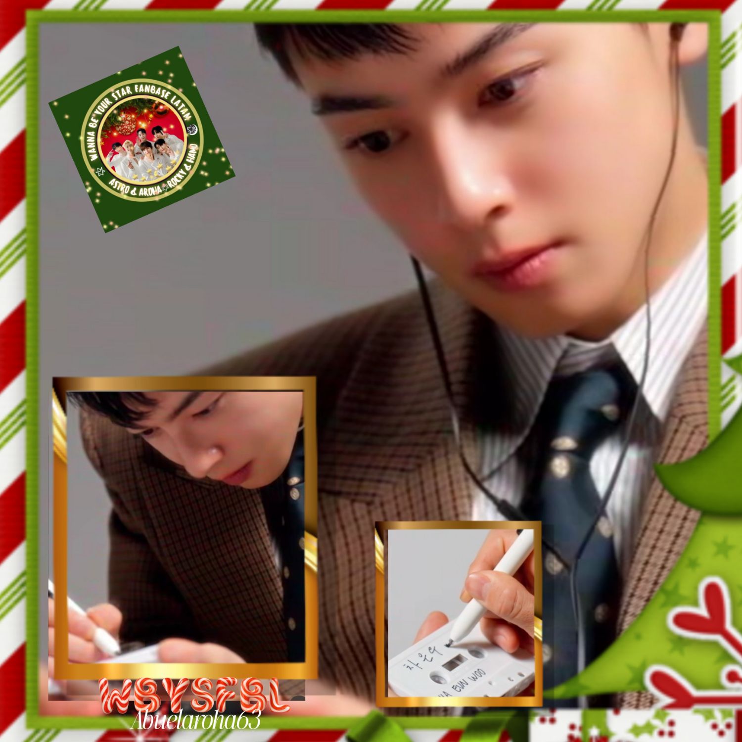 A moment captured by ASTRO's fan