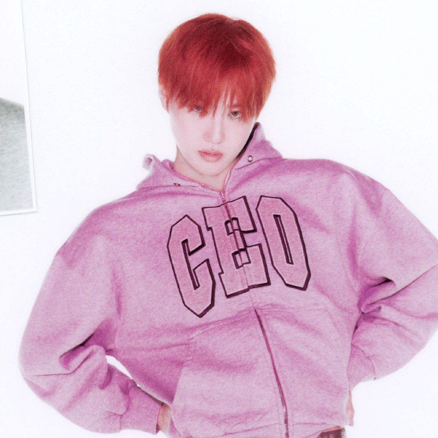 Behind-the-scenes cut of Suho (EXO)