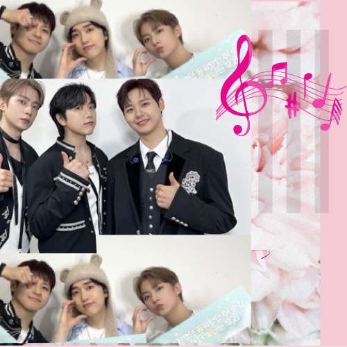 A moment captured by Sandeul (B1A4)'s fan