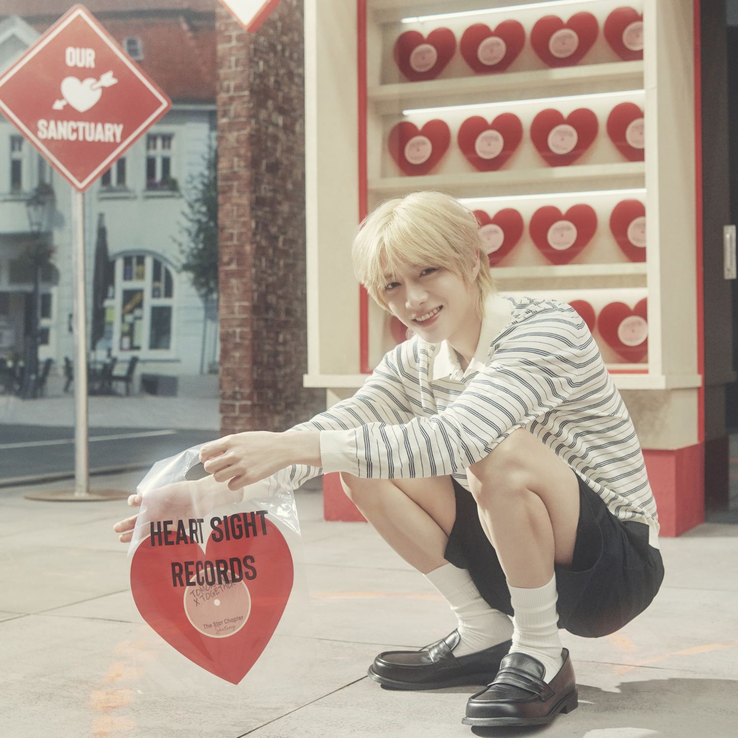 A moment captured by Beomgyu (TOMORROW X TOGETHER)'s fan